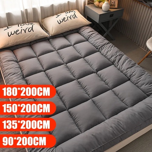 Thickened mattress topper - topper, grey
