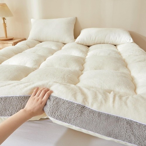 Milk fleece mattress - mattress, topper